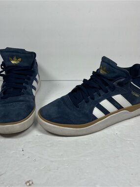 Adidas suede Tyshawn Collegiate Navy Gum 2020 - Size 9